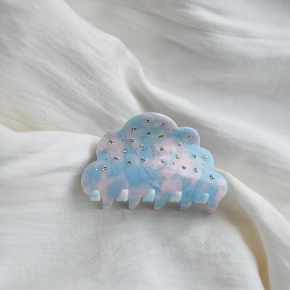 Turkis & Rosa Hårklype