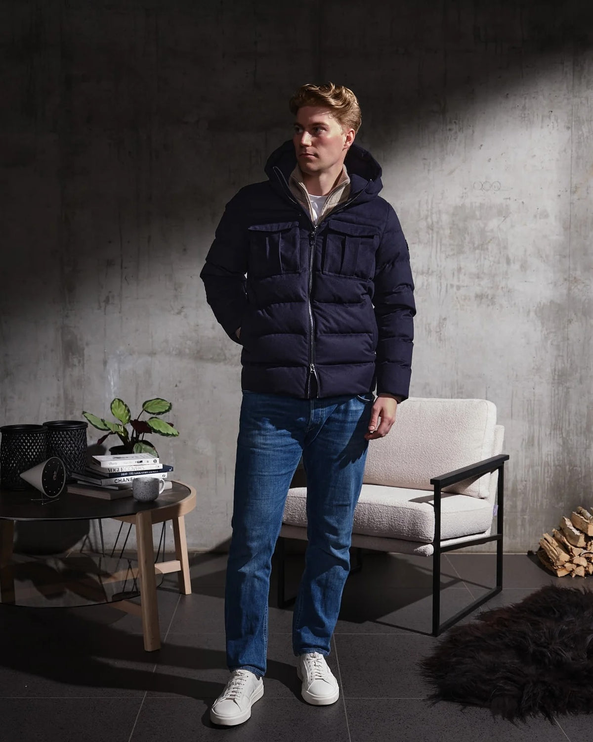Tignes Wool - Navy