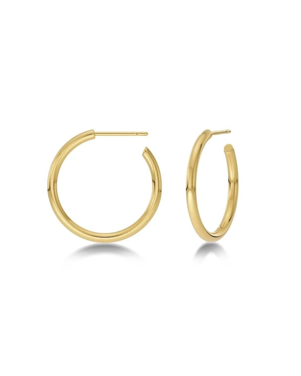 Hoops Earrings Gold M
