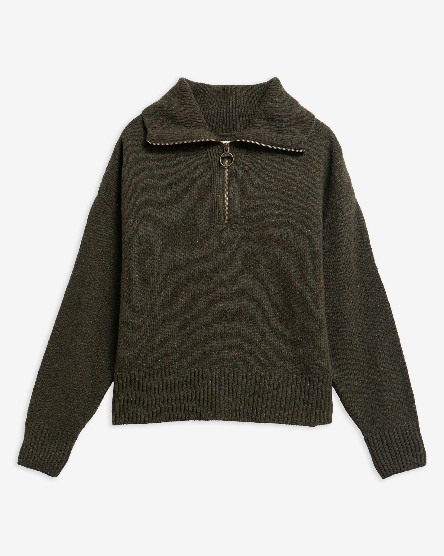 Lavensdale Quarter-Zip Jumper Olive
