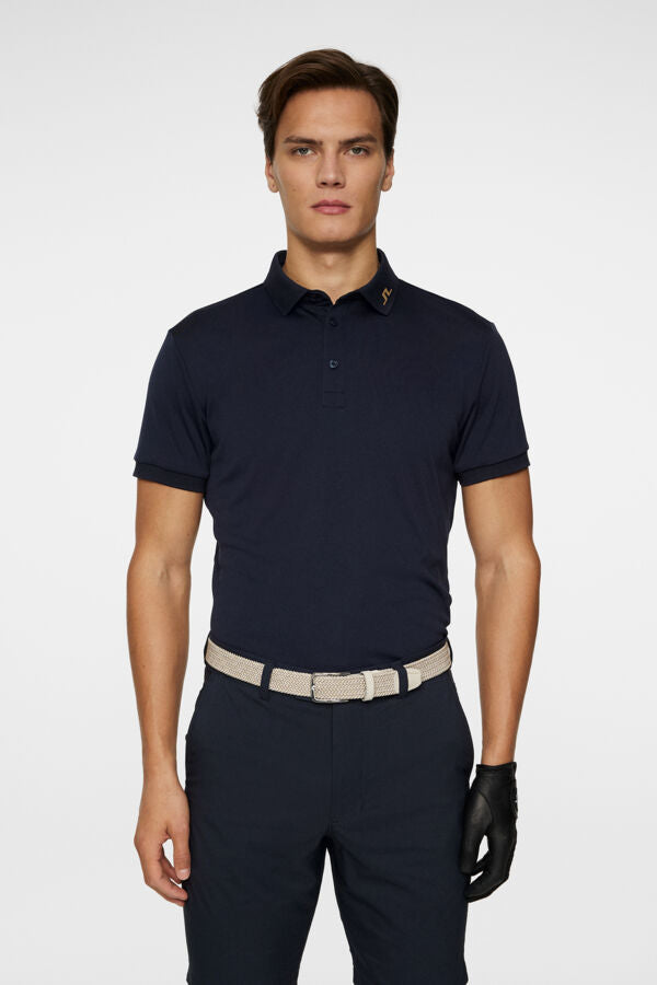 KV Print Polo - Tiger Brown