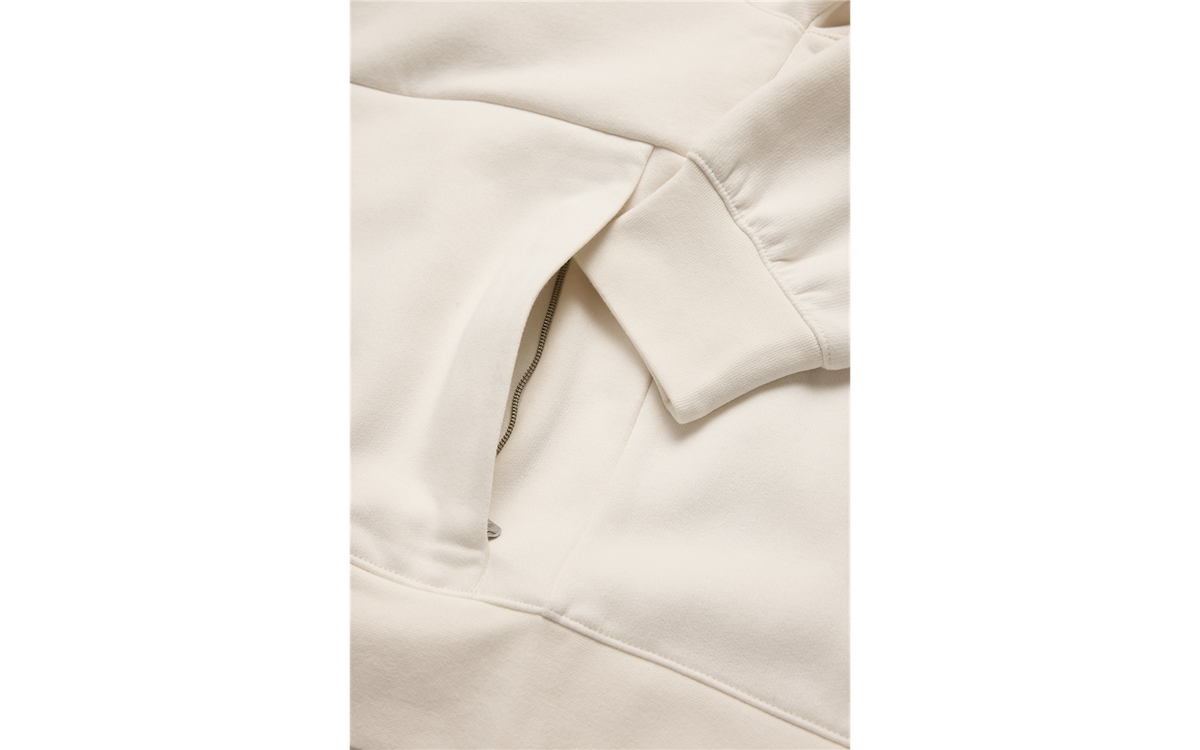 Flow Zip Hood - Off White