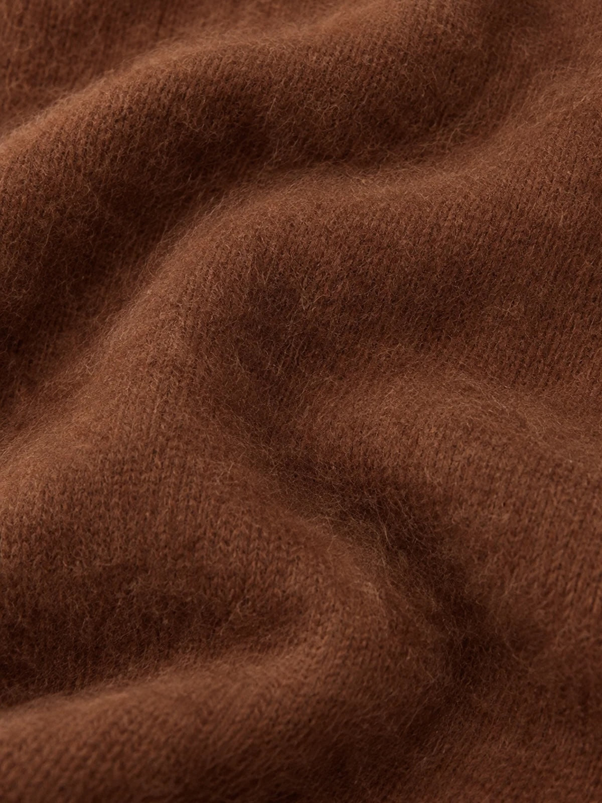 Medea Cashmere Turtleneck Knit – Cognac