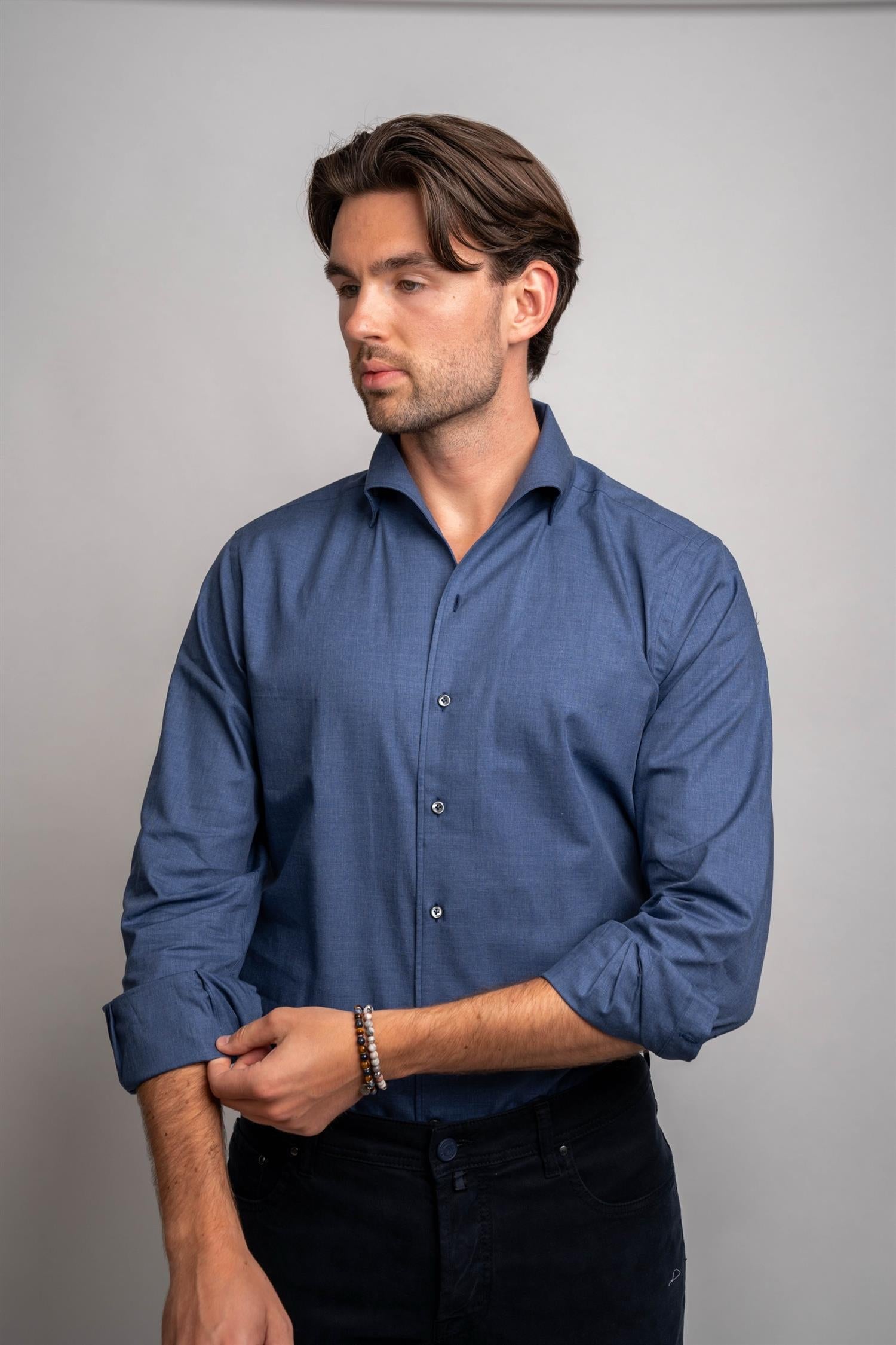 Spread Collar - Navy