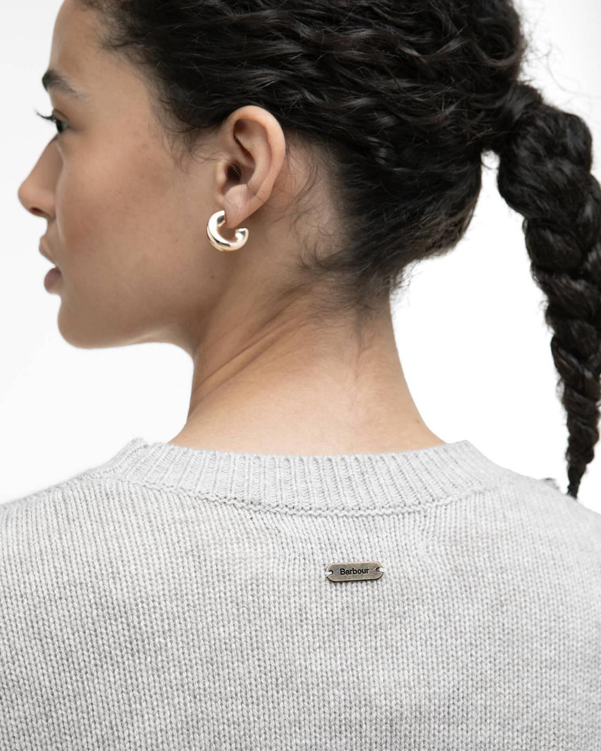 Woodhouse Wool-Cashmere Crew Neck Jumper Oatmeal