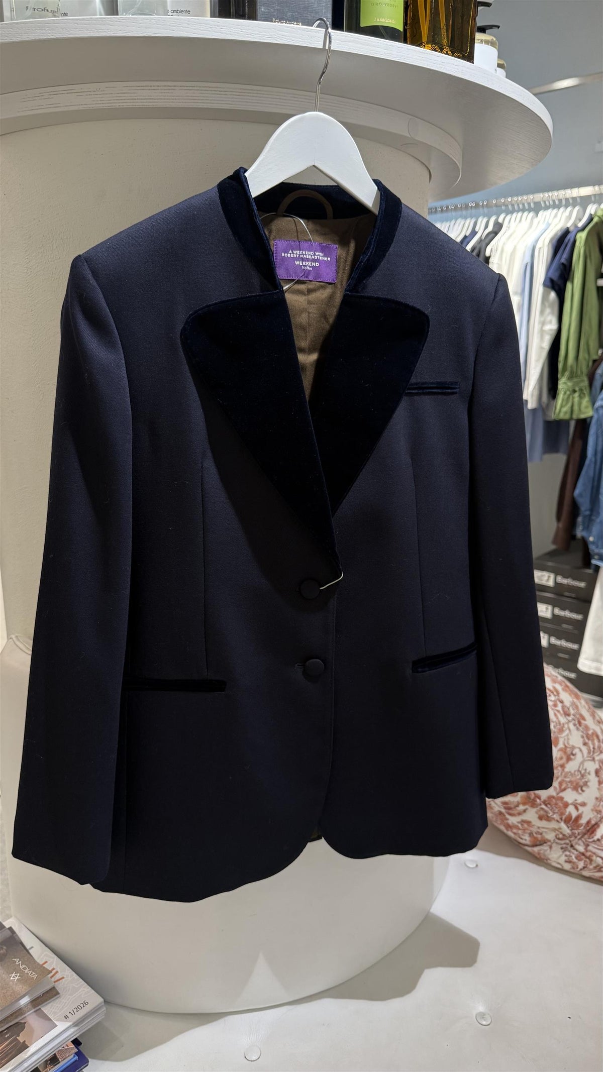 Wool Blazer - Ultramarine