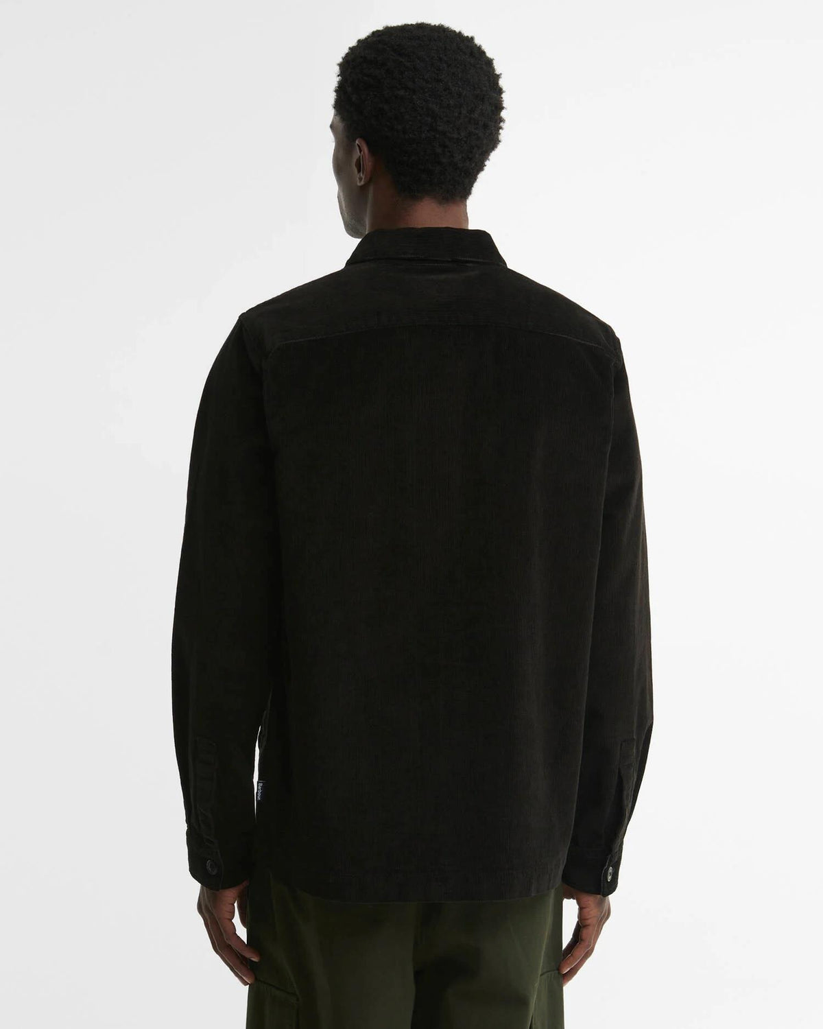 Tartar Trim Overshirt - Green