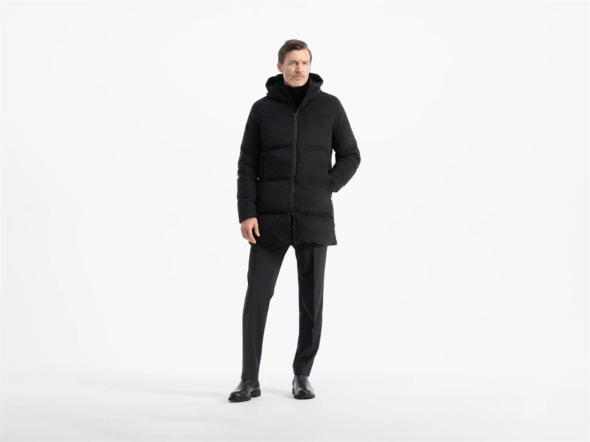 Titan Down Parka - Neosuede Black