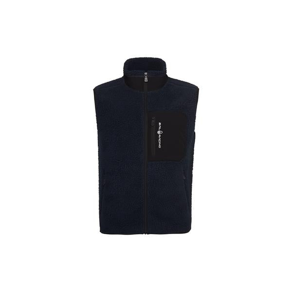 Bowman Pile Vest - Dark Navy