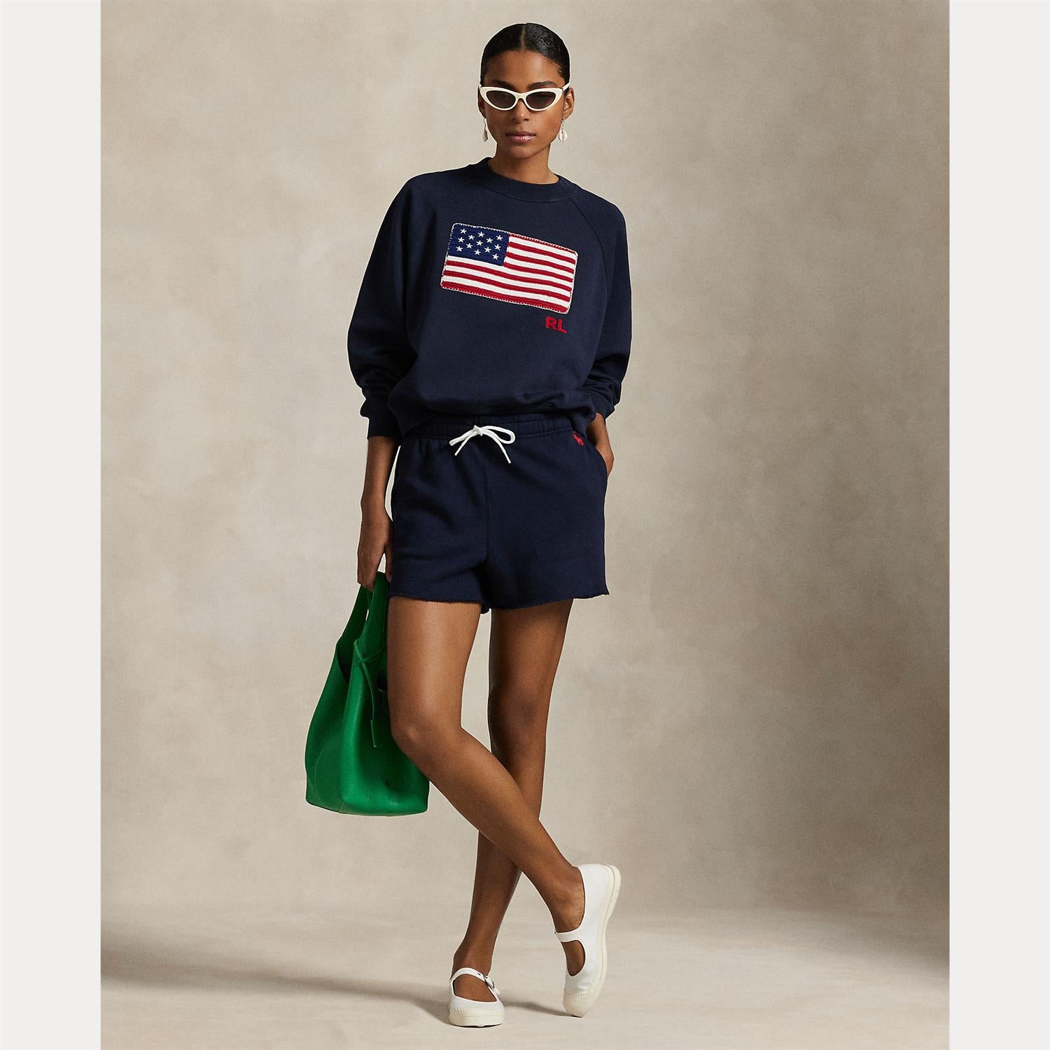 Lightweight Fleece Short Navy