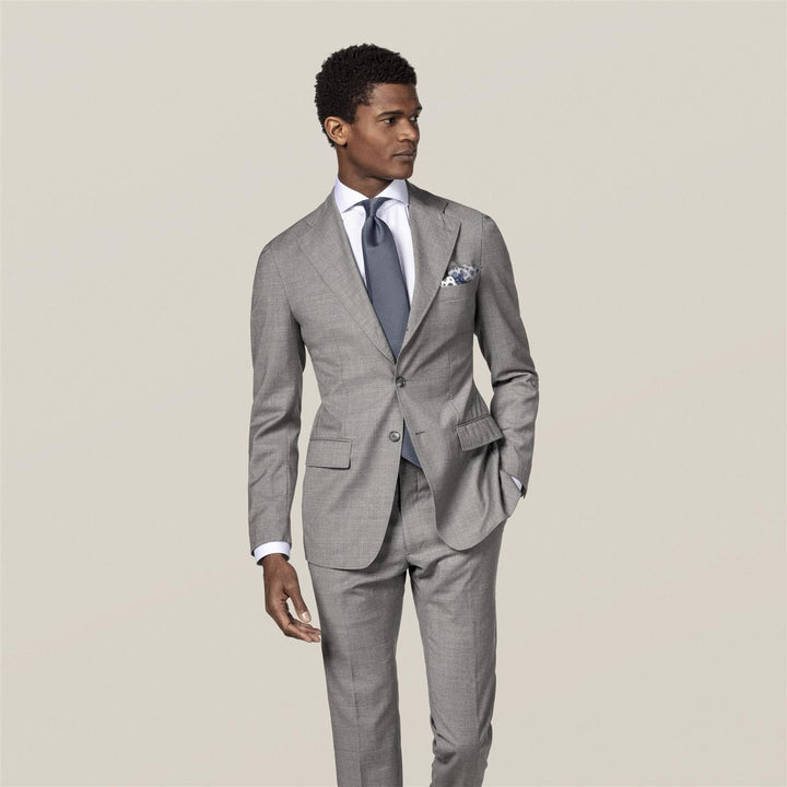 Super Slim White Signature Twill Shirt - Extreme Cut Away Single