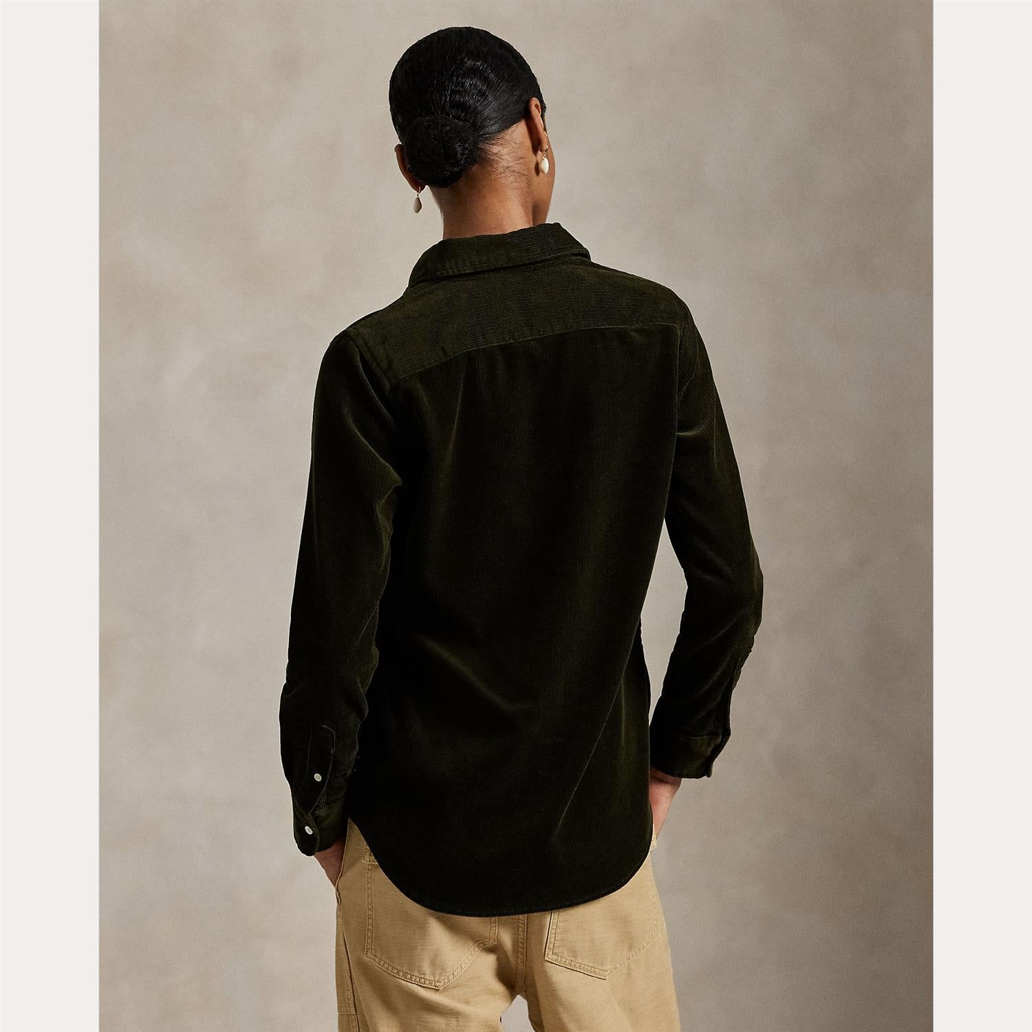 Woven Sport Shirt Olive
