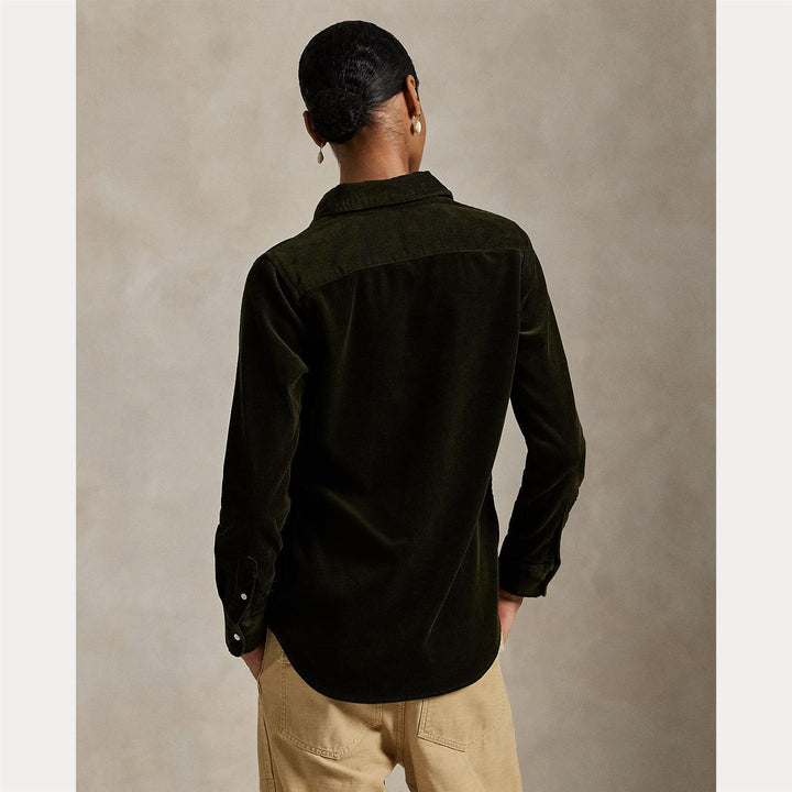 Woven Sport Shirt Olive
