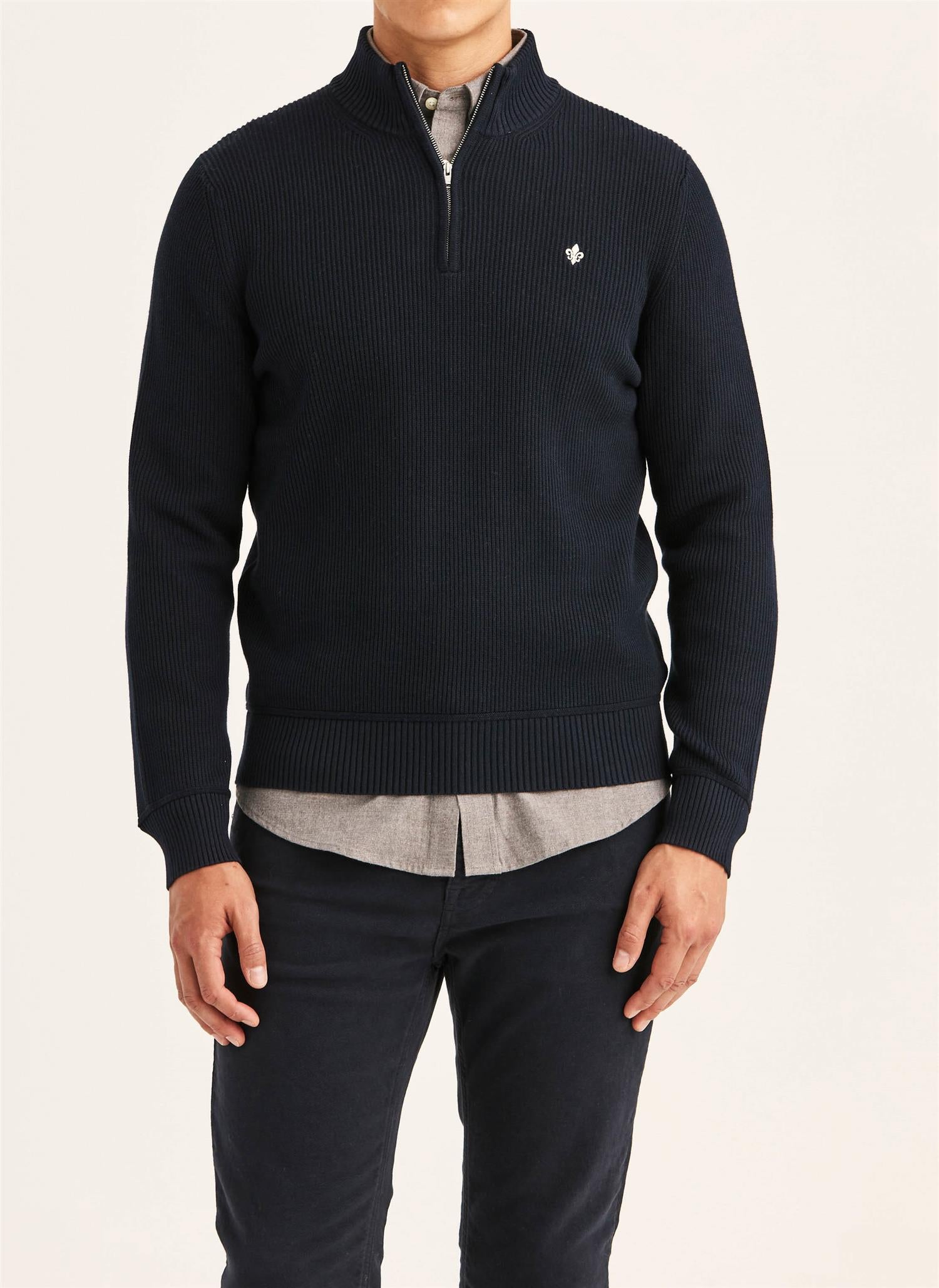 Colin Half Zip - Blue