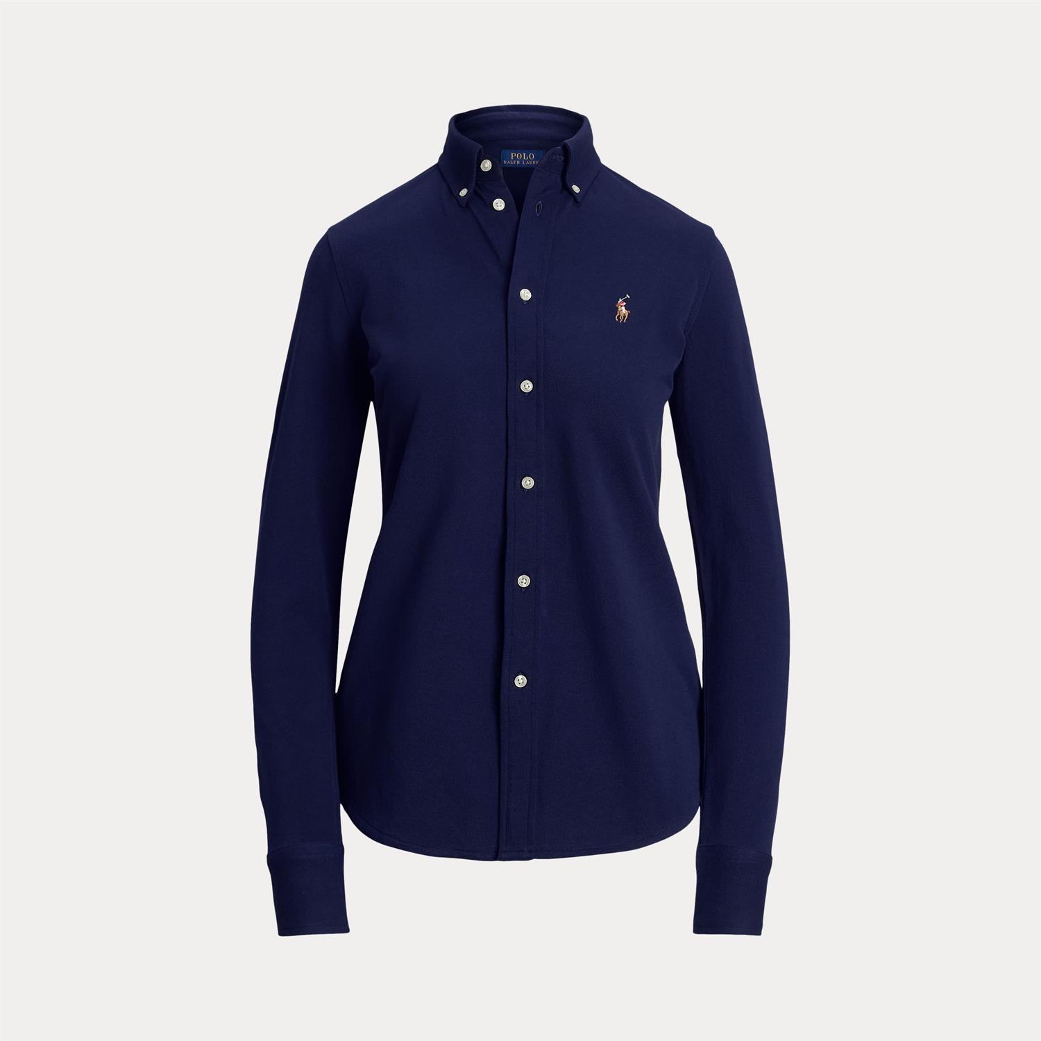 SLIM KNIT OXFORD SHIRT