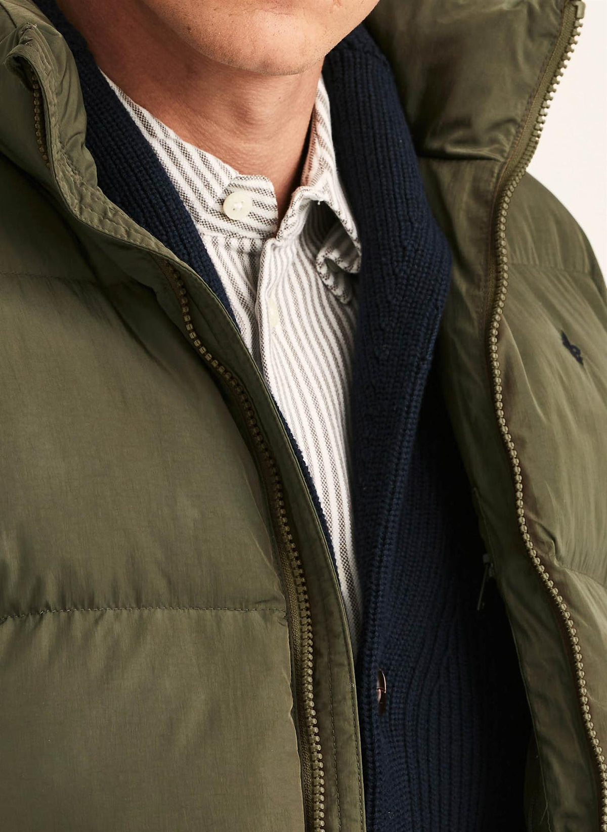 Lennox Down Vest - Olive