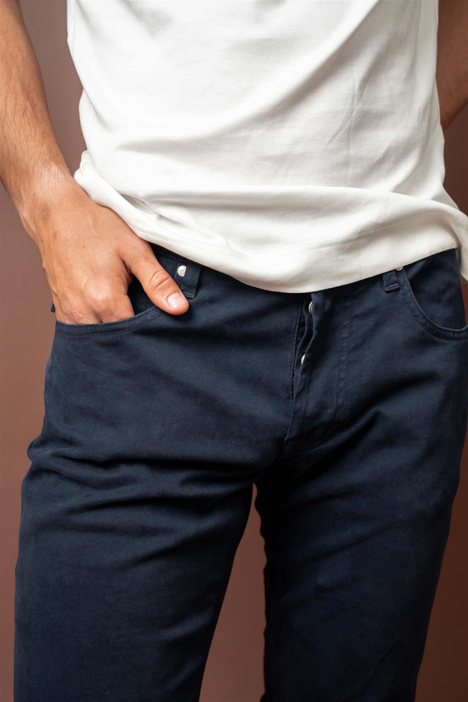Michelangelo Buttons - Dark Blue