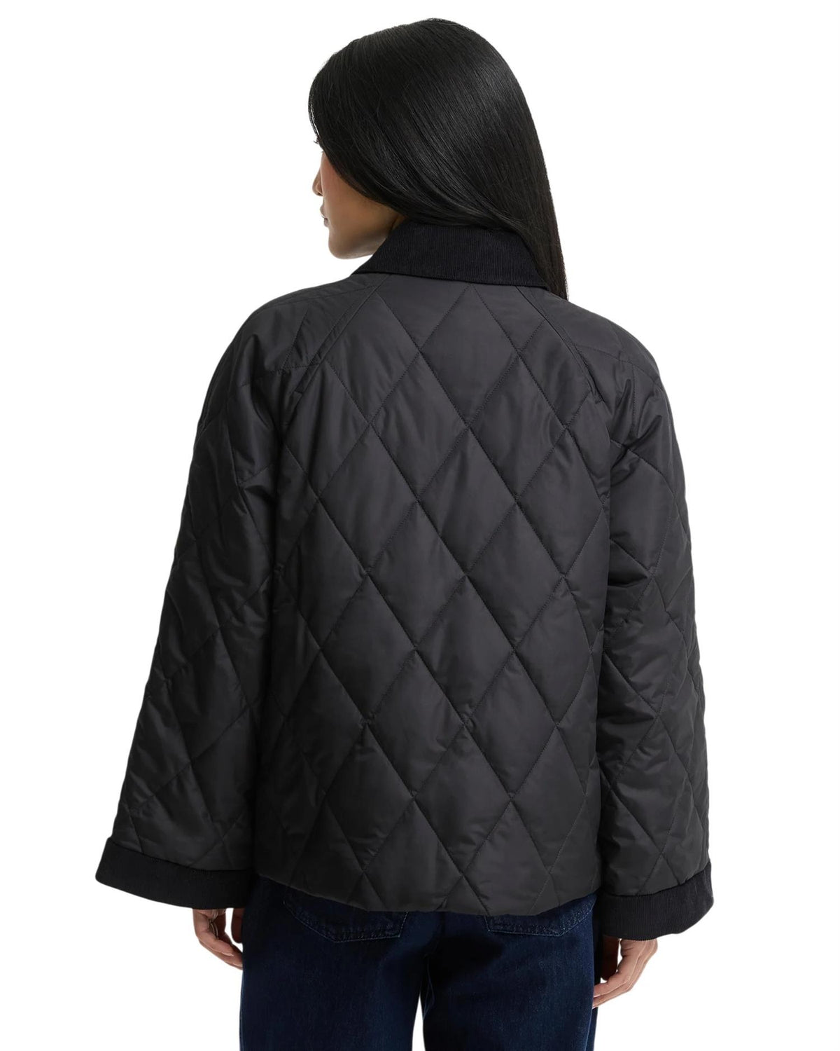 Barbour kilnwick Quilt Black