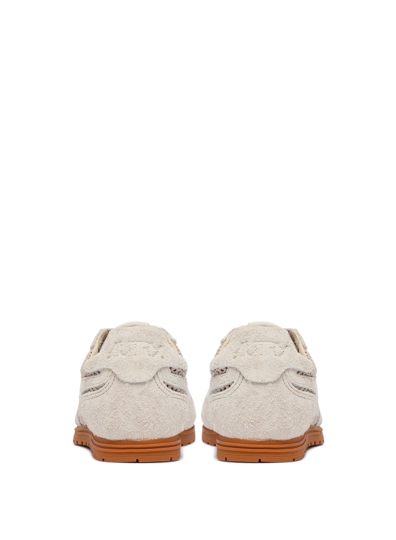 Windspind Low Woman Knit Suede Sand