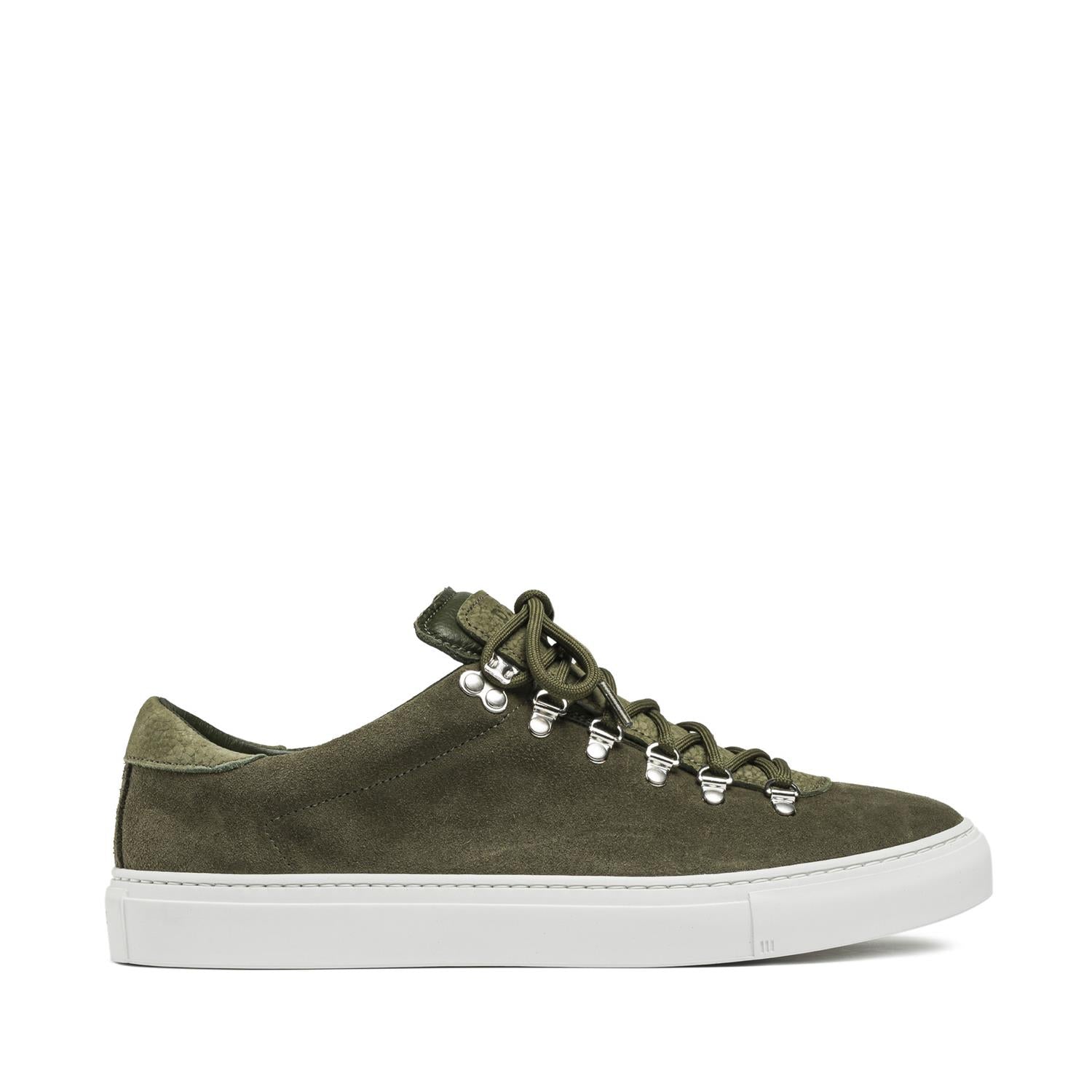 Marostica Low - Sage Green Suede