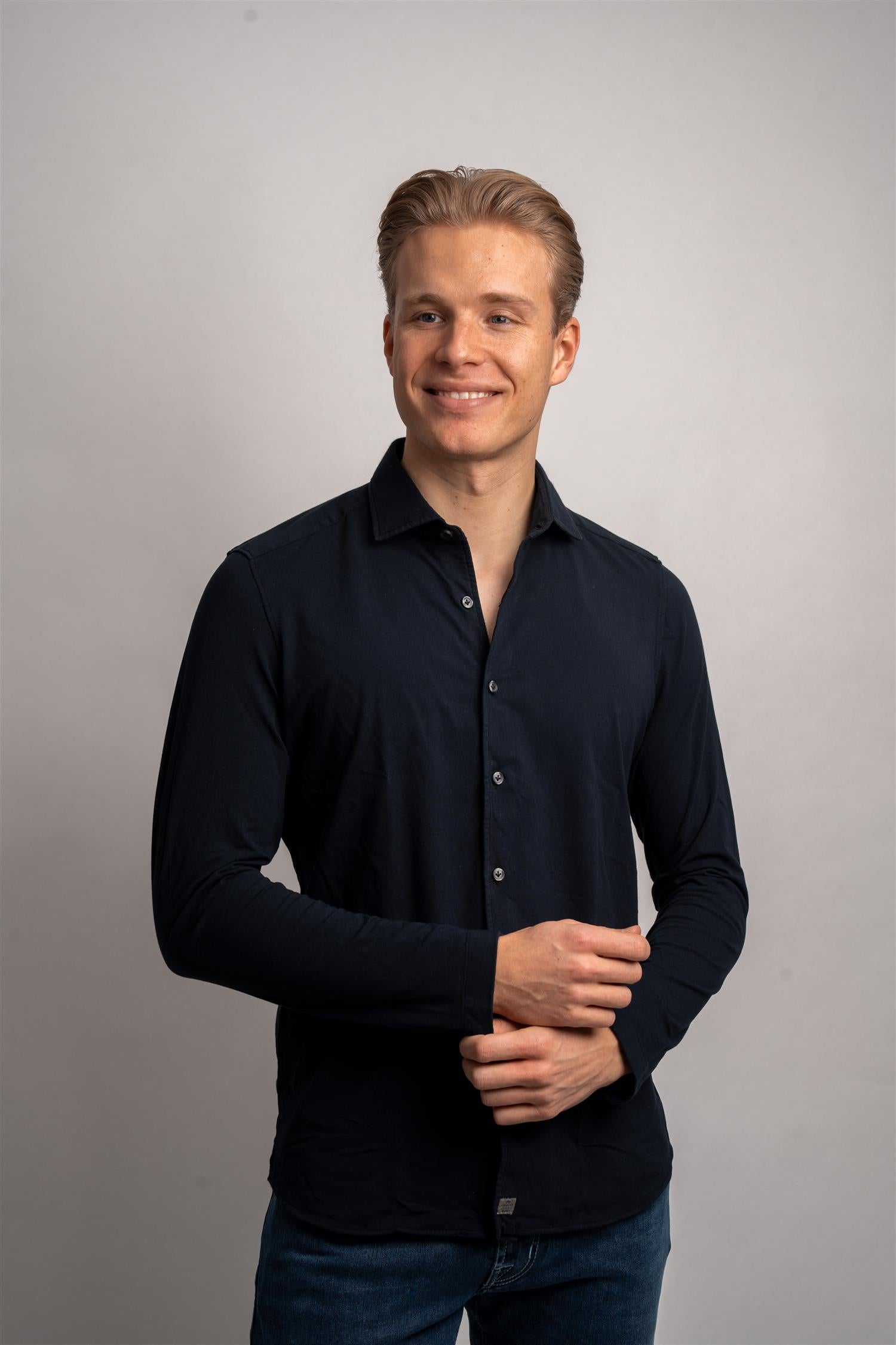 Jersey Shirt - Navy