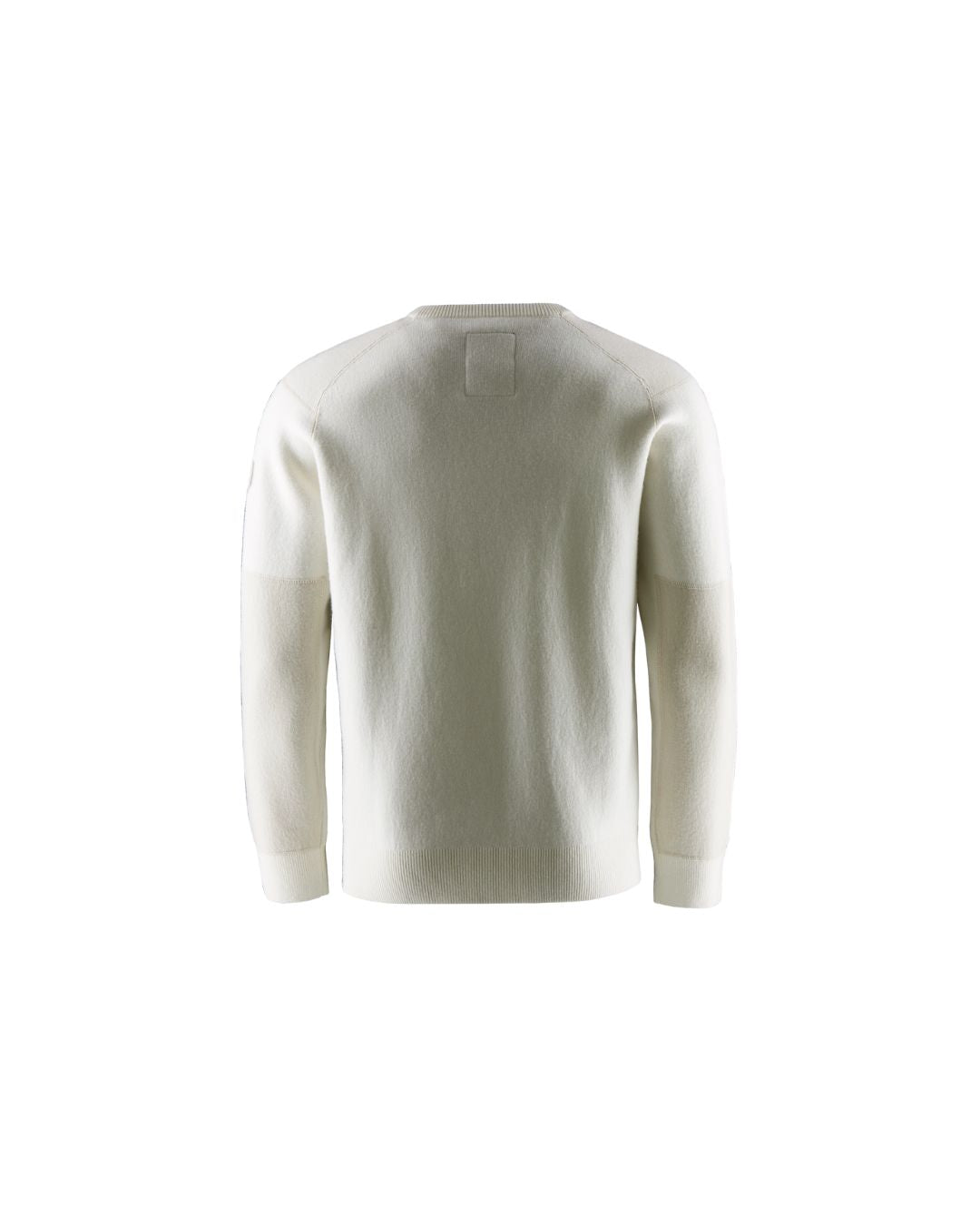 Spine Knitted Crewneck - Off White