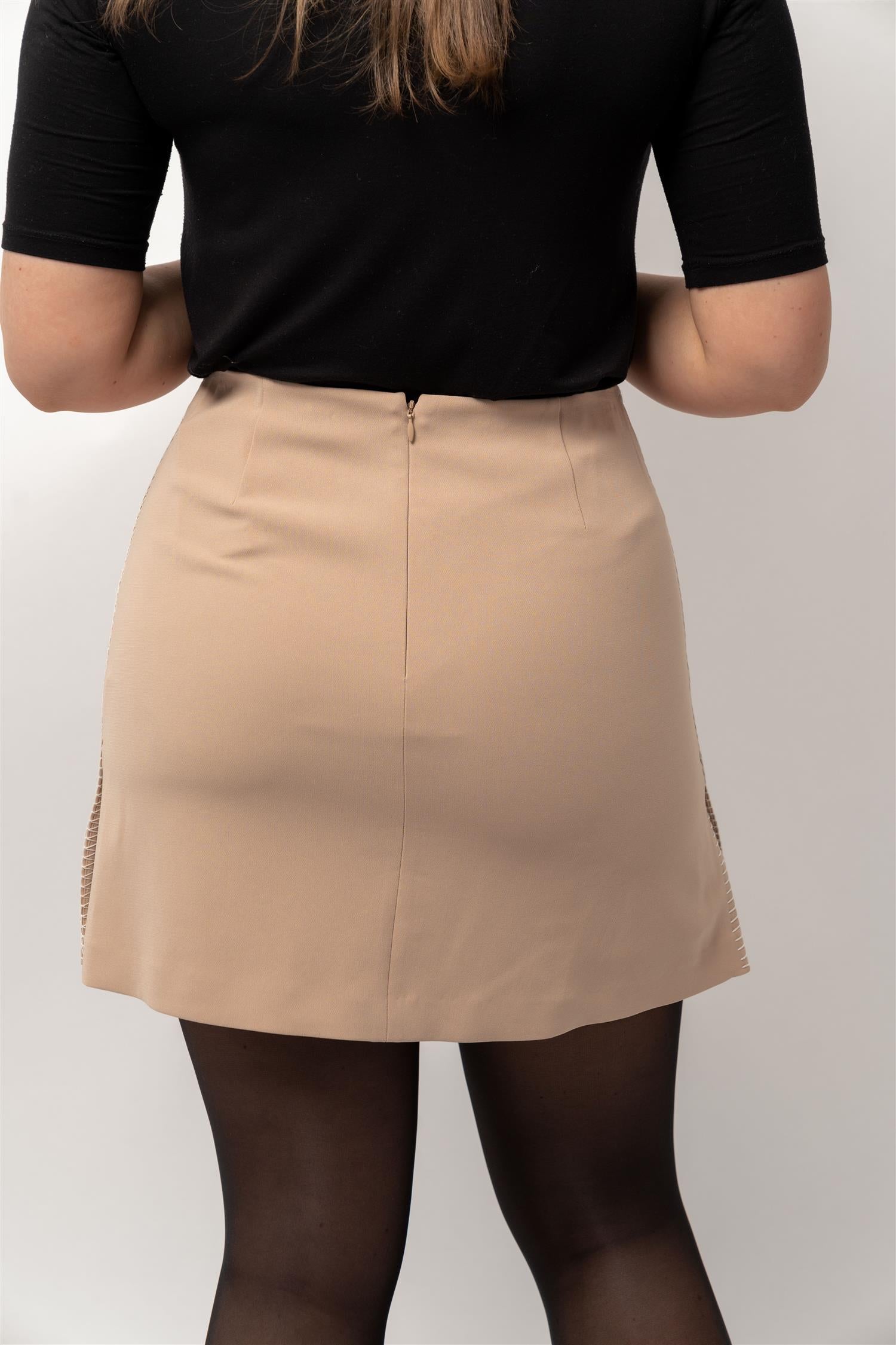 A Line Mini Skirt