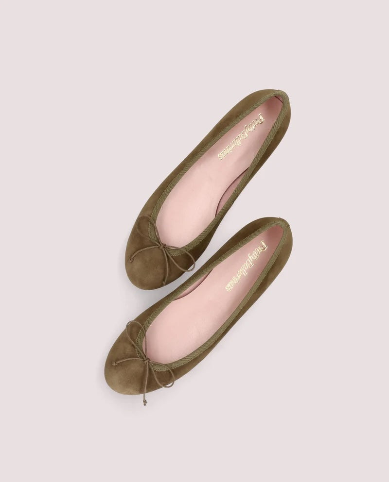 Nicole Green Suede Ballet