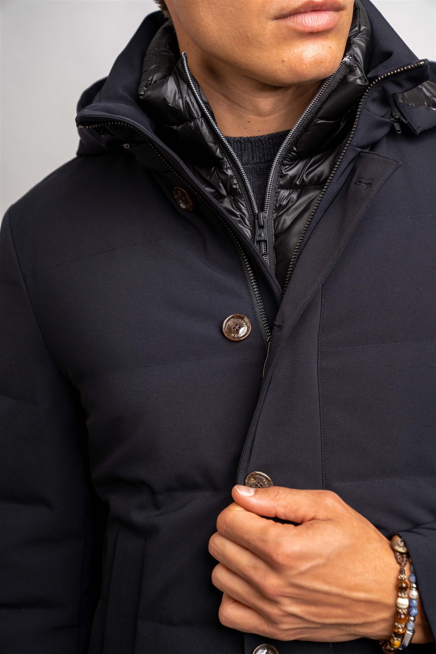 Man Down Jacket - Dark Blue