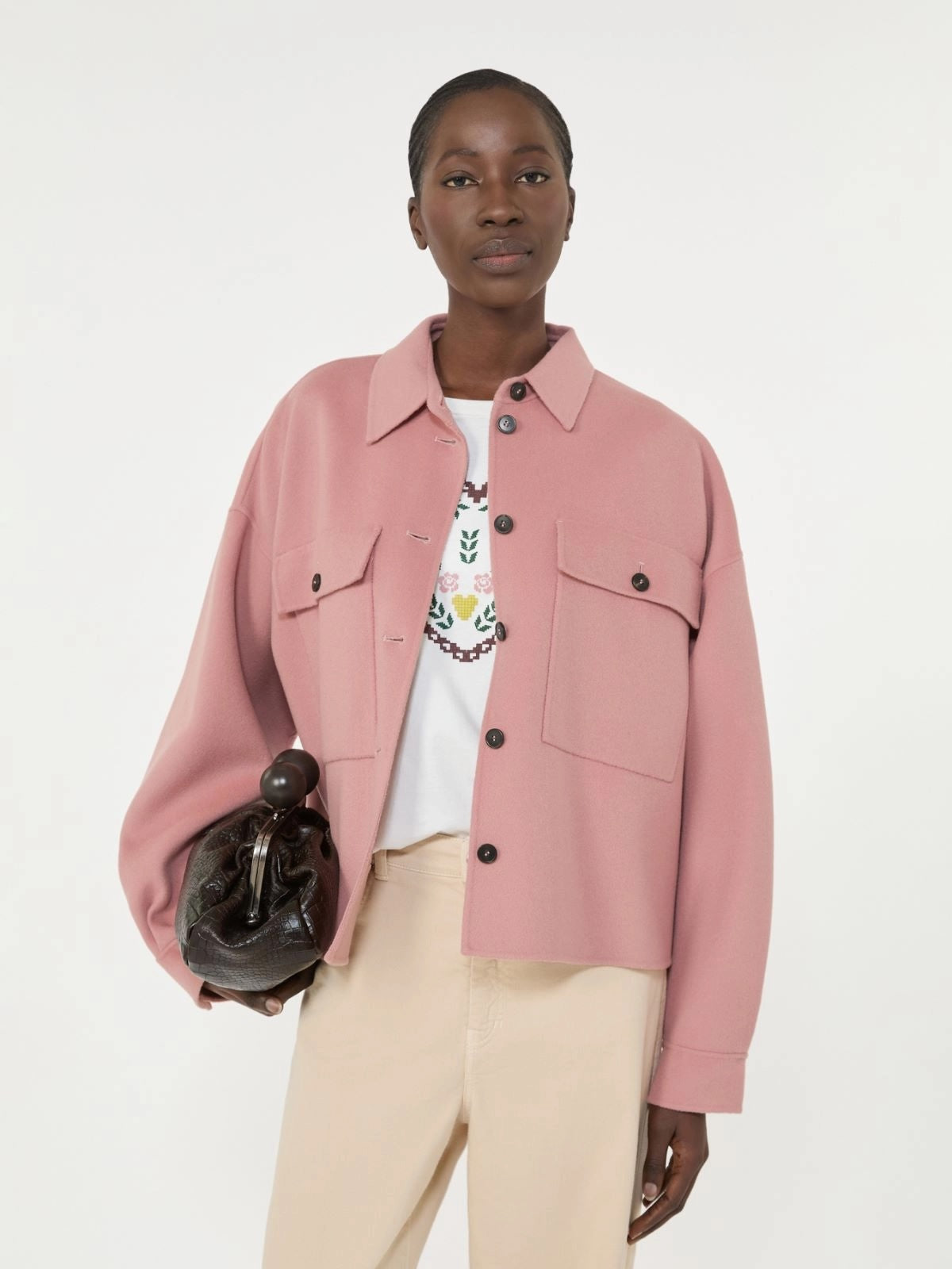 Zerbino Jacket Antique Rose