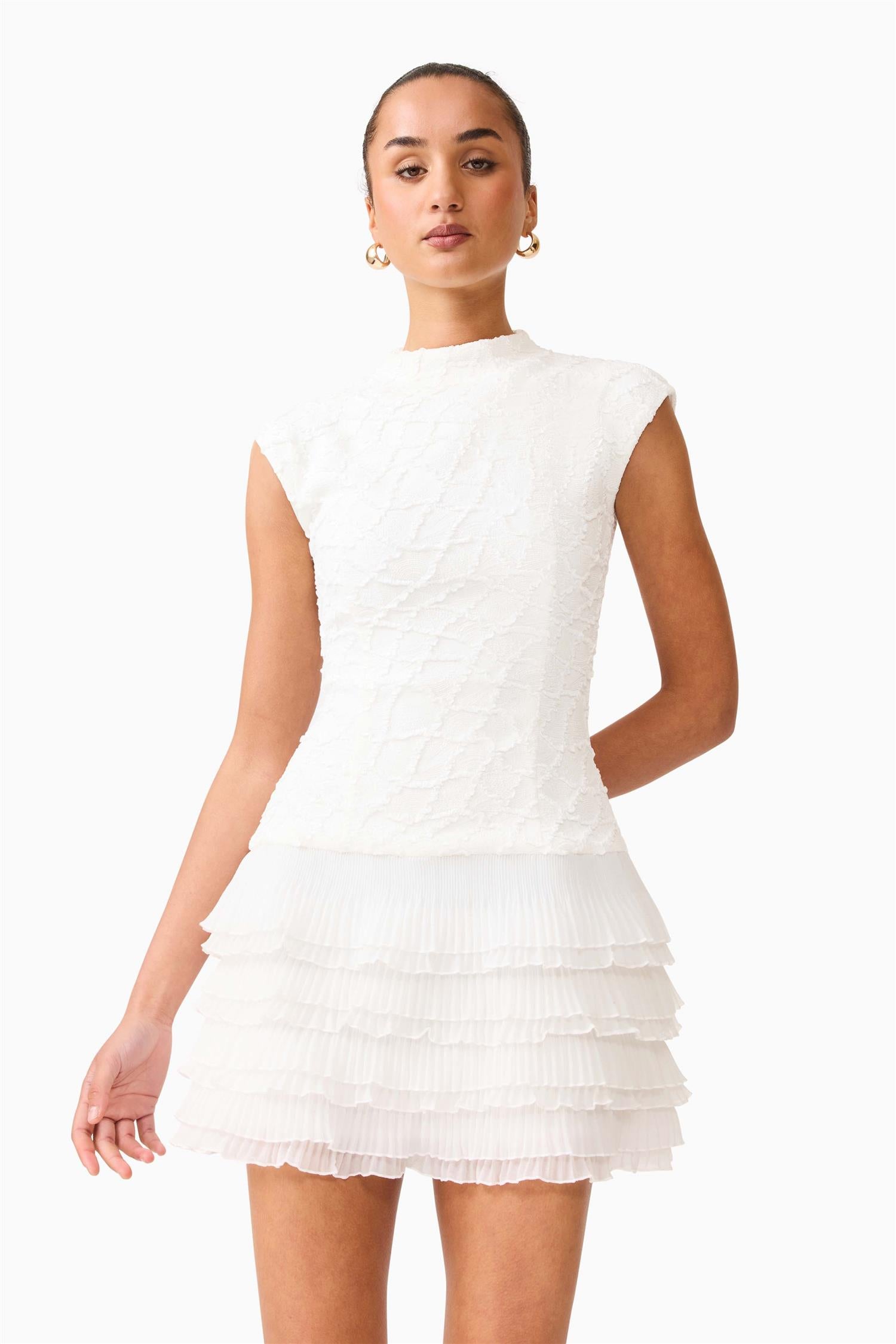 Alexandra Tiered Mini Dress