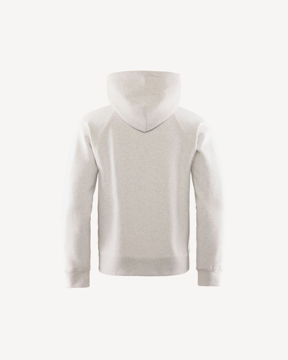 Flow Zip Hood - Light Grey