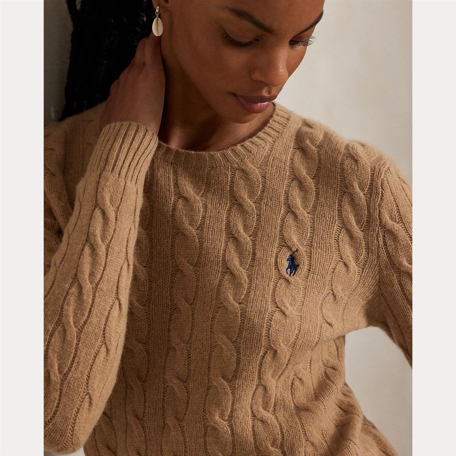 Julianna-Long Sleeve-Pullover Camel