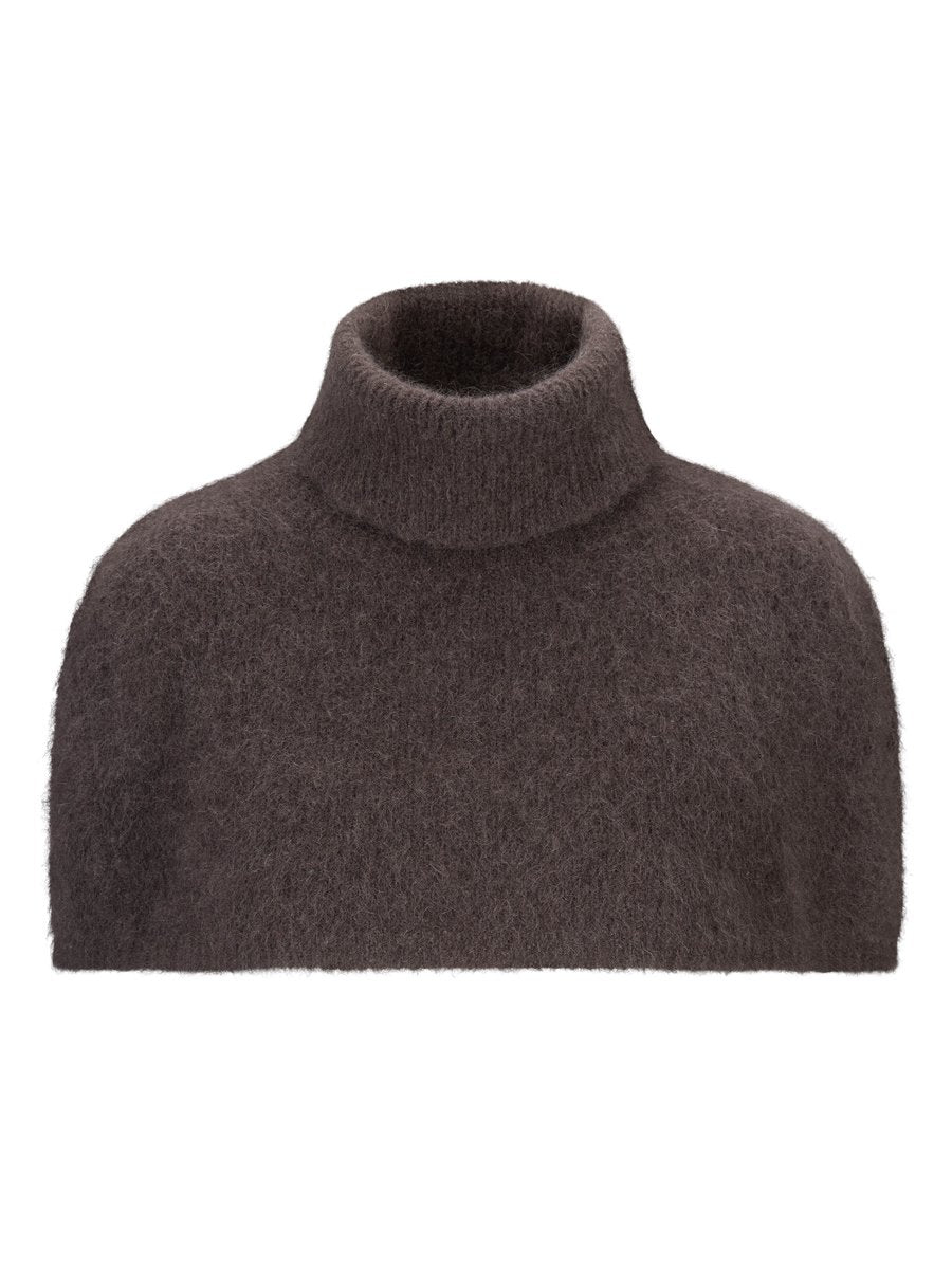 Sylvia Chunky Neck Dark Brown