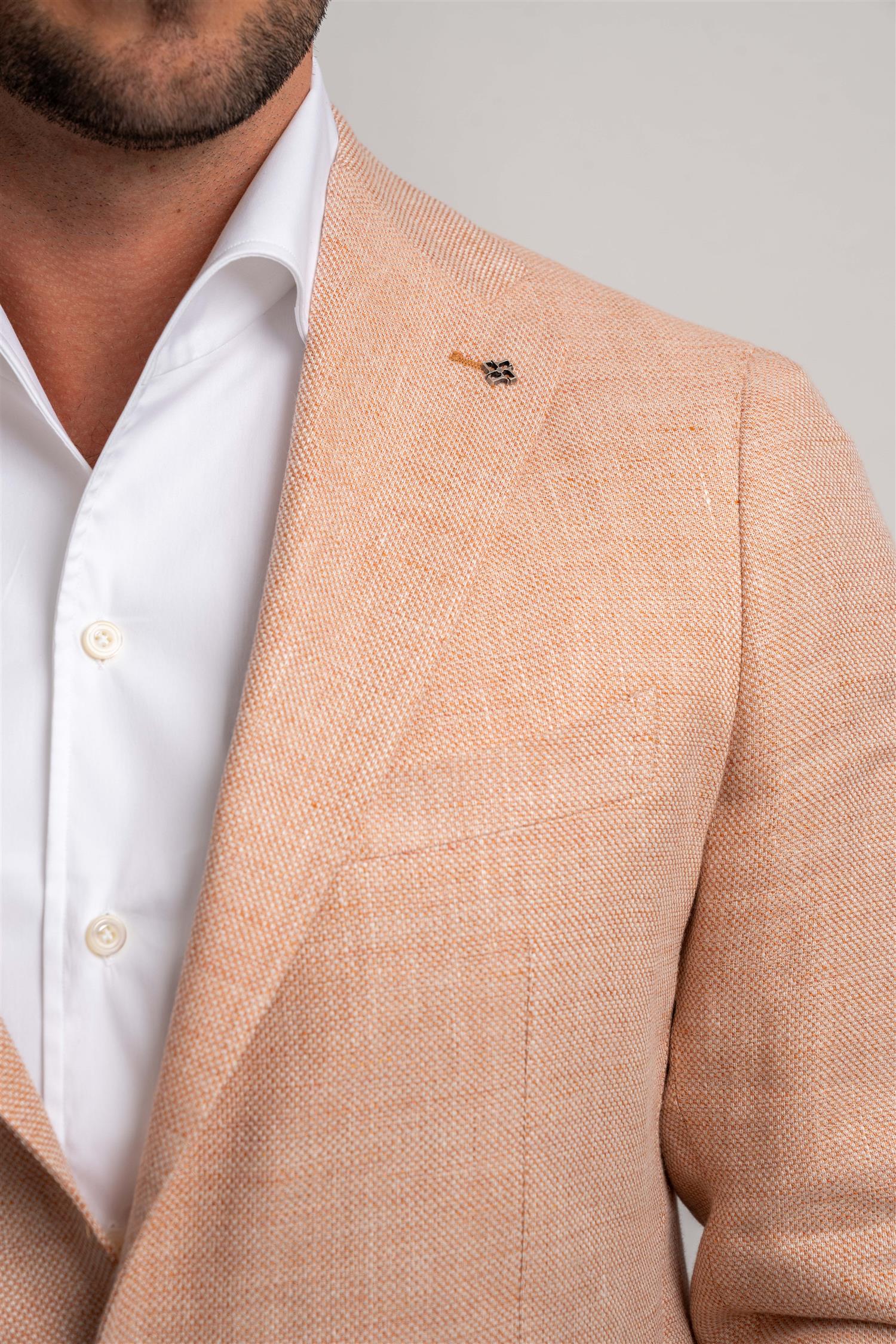 Blazer Linen - Fersken