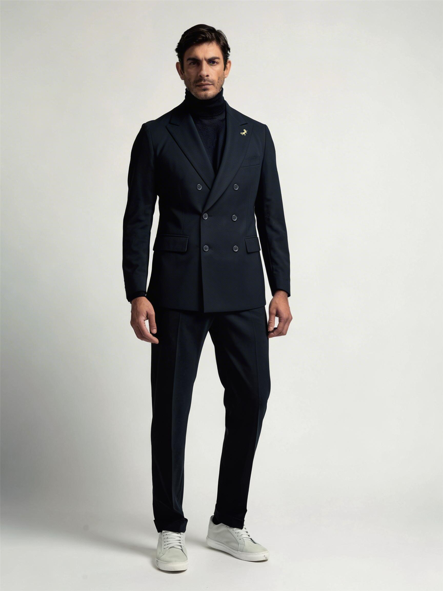 Zero Gravity Suit Jacket Dobbelspent - Navy