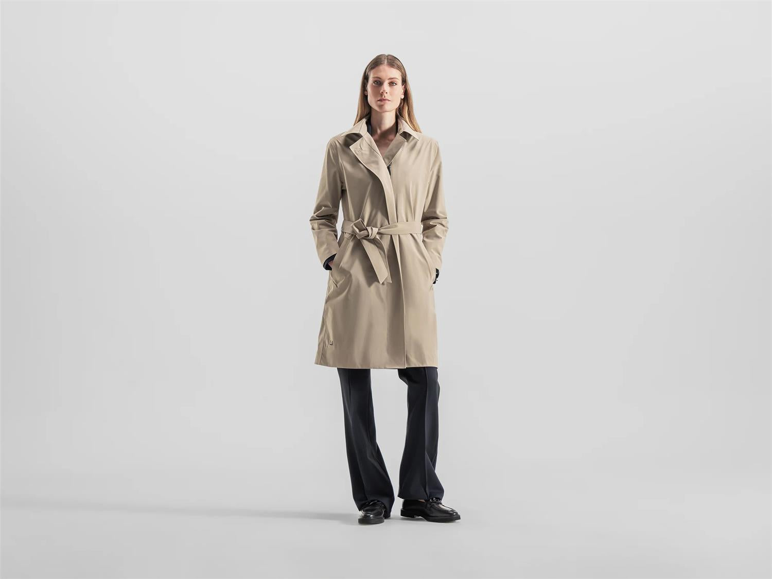 Skylar Trench Coat Desert