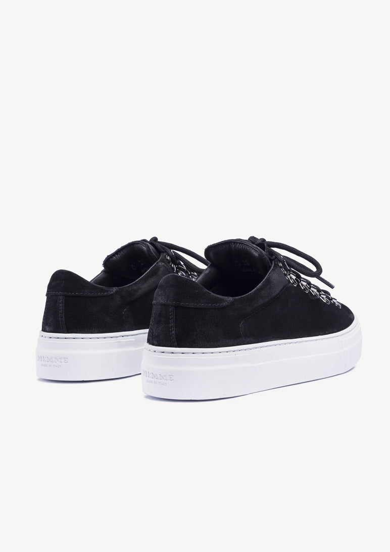 W Marostica Low Platform Suede Black