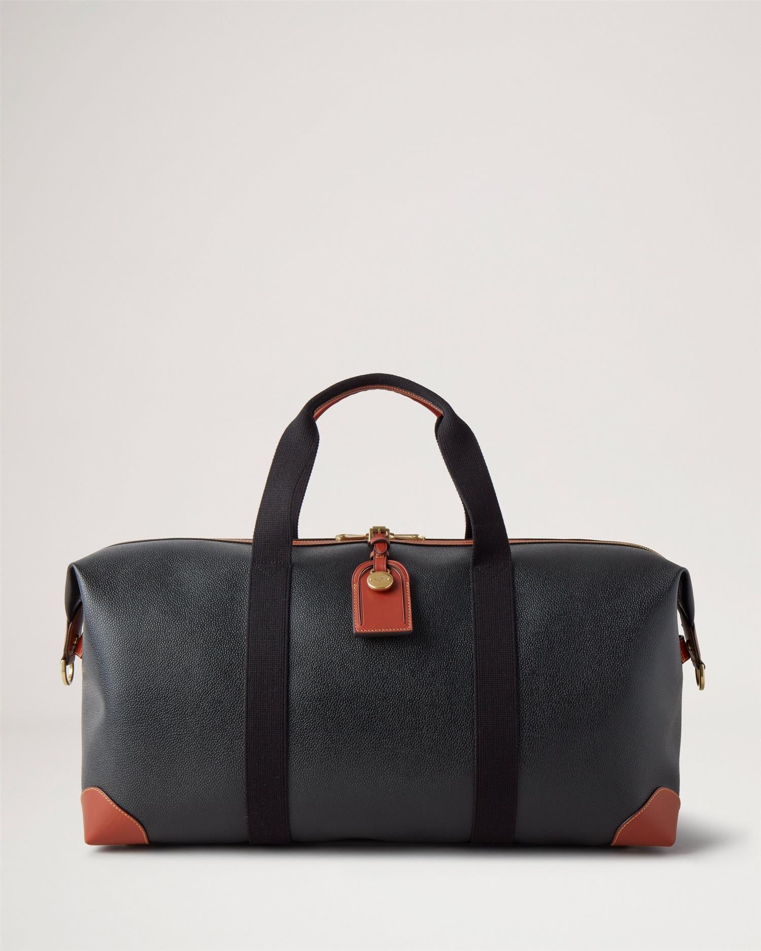 Heritage Medium Clipper Eco Scotchgrain Black-Cognac