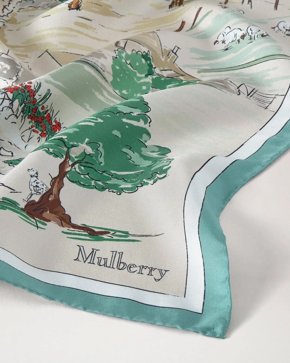 Town and Country Square 90 Multicolour