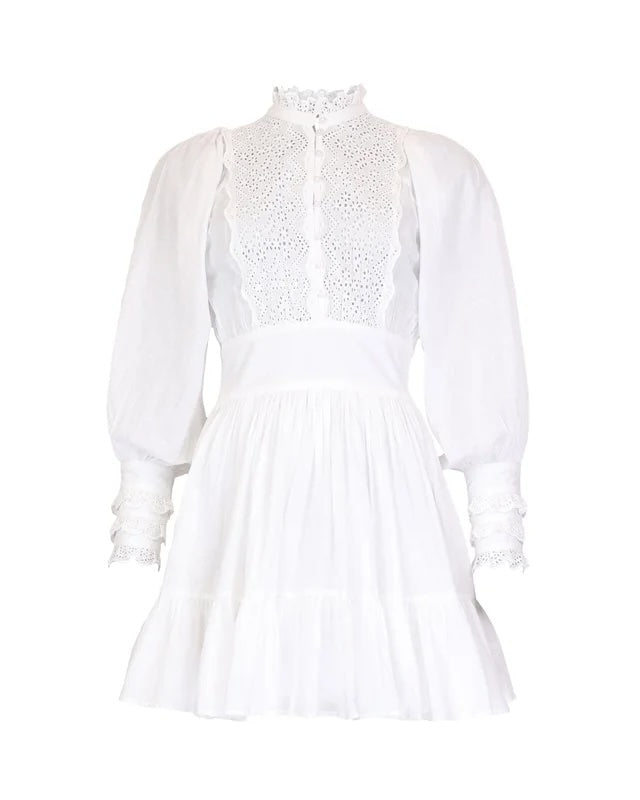 Cotton Slub Mini Dress