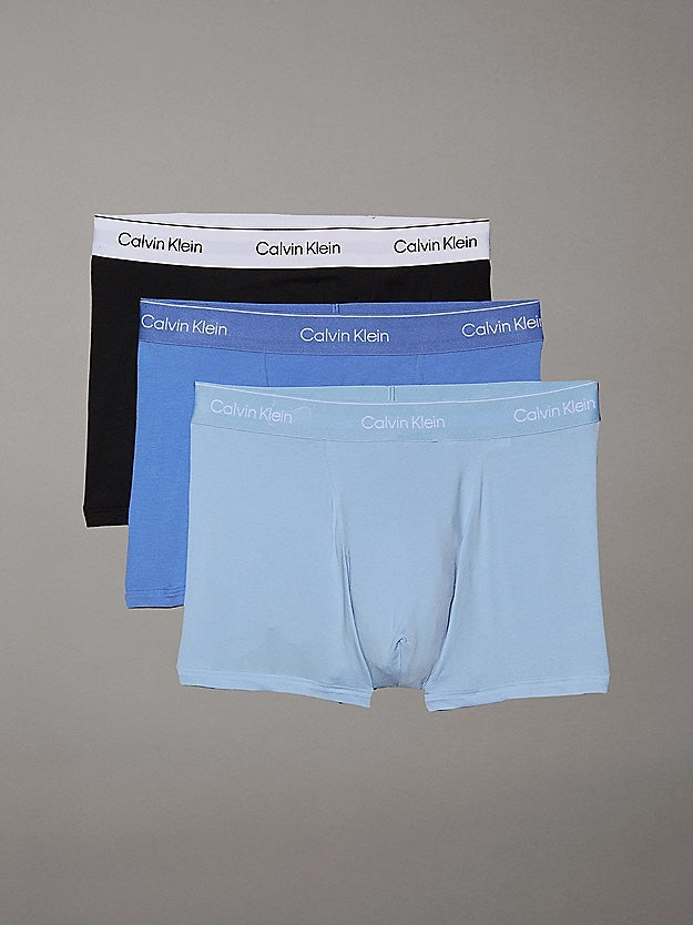 Boxer Brief 3pk - Black, Glacier, Blue Bell