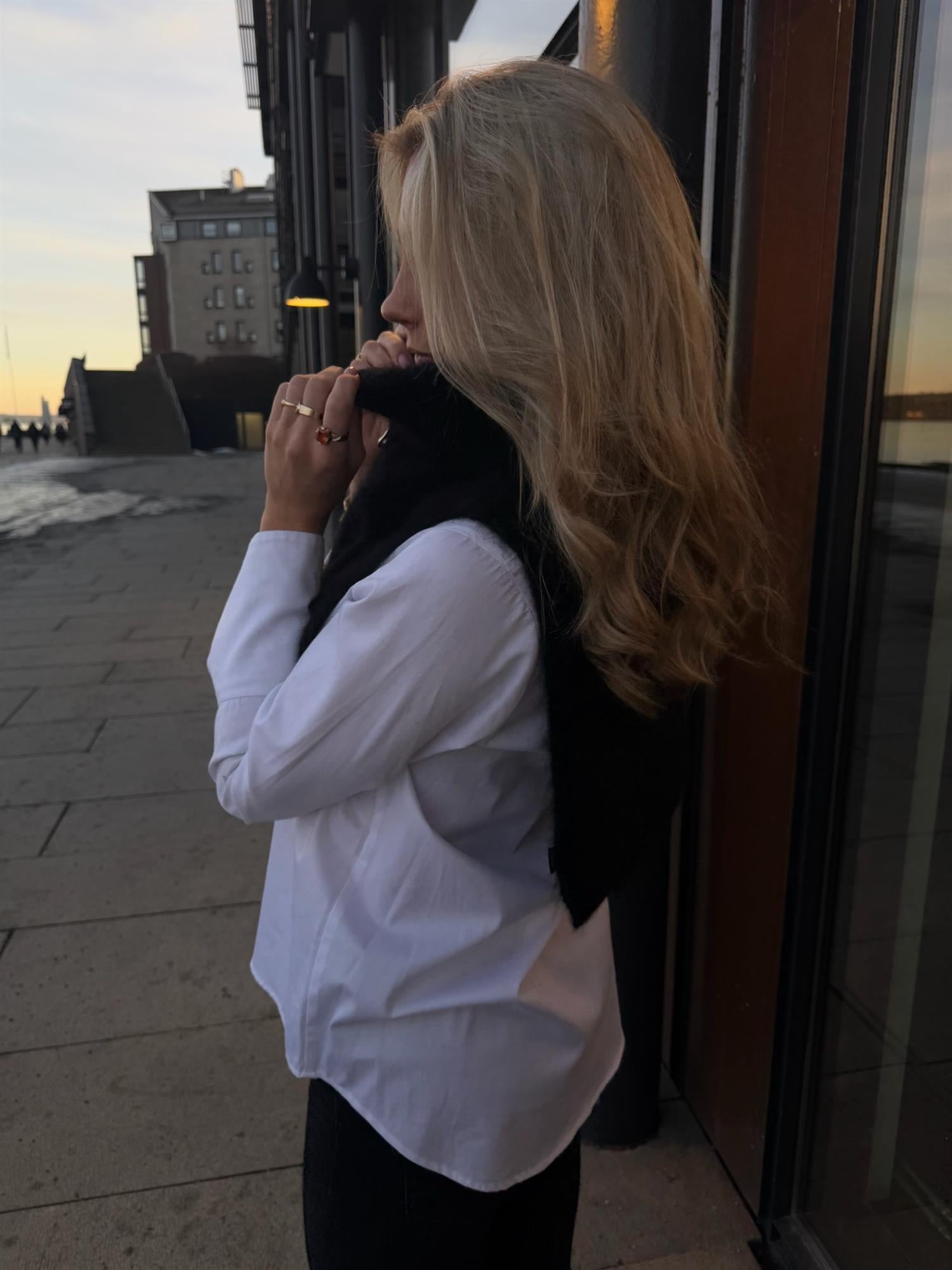 Belinda Chunky High Neck Black