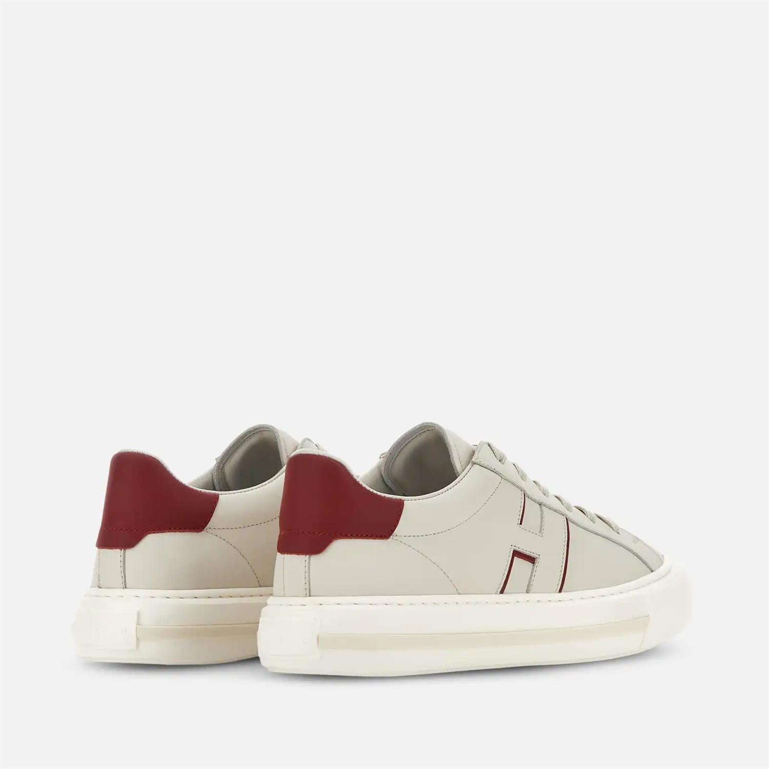 Allacciato Sneaker - Ivory/Red