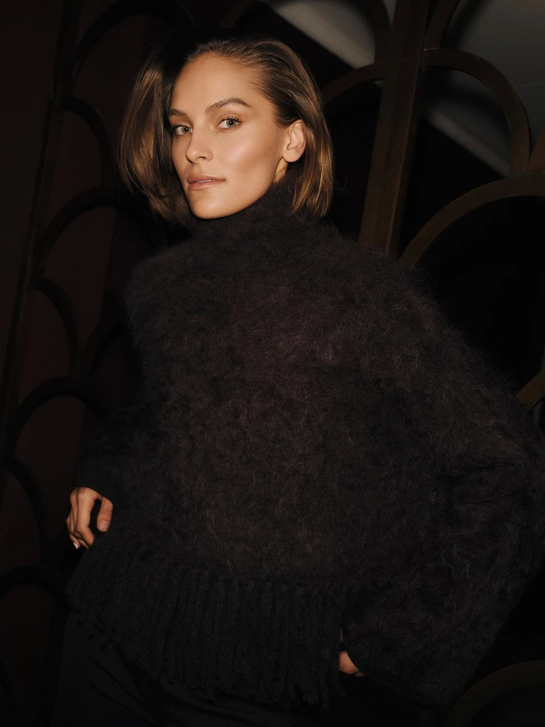 Milena Chunky Sweater Dark Brown