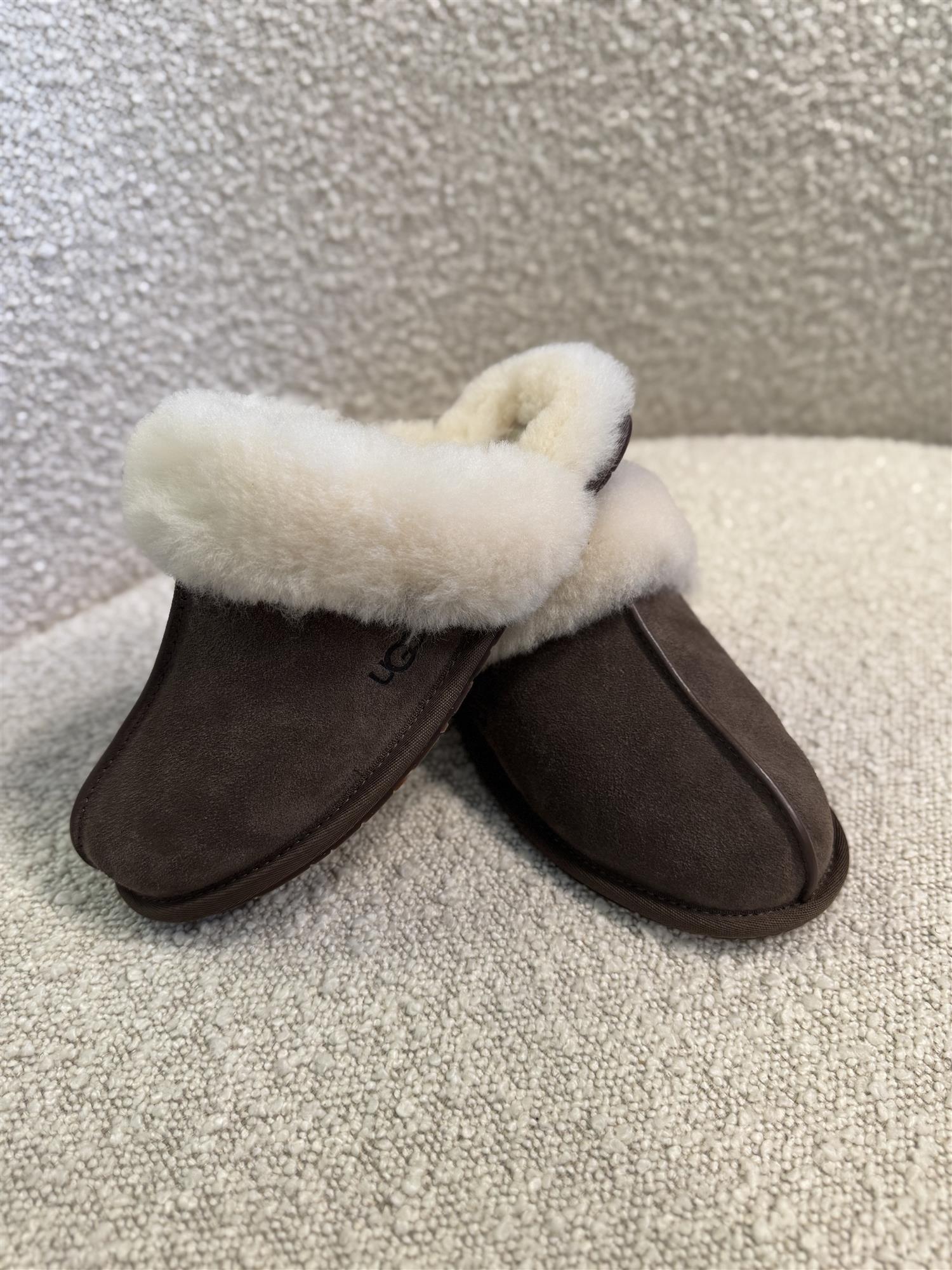 W Scuffette Slipper Espresso