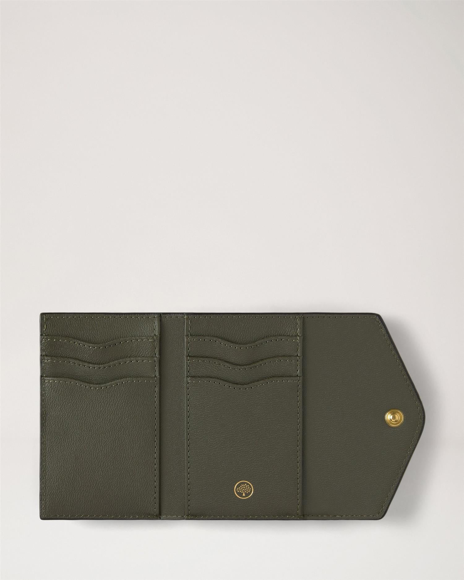 Folded Multi-Card Wallet Juniper Green