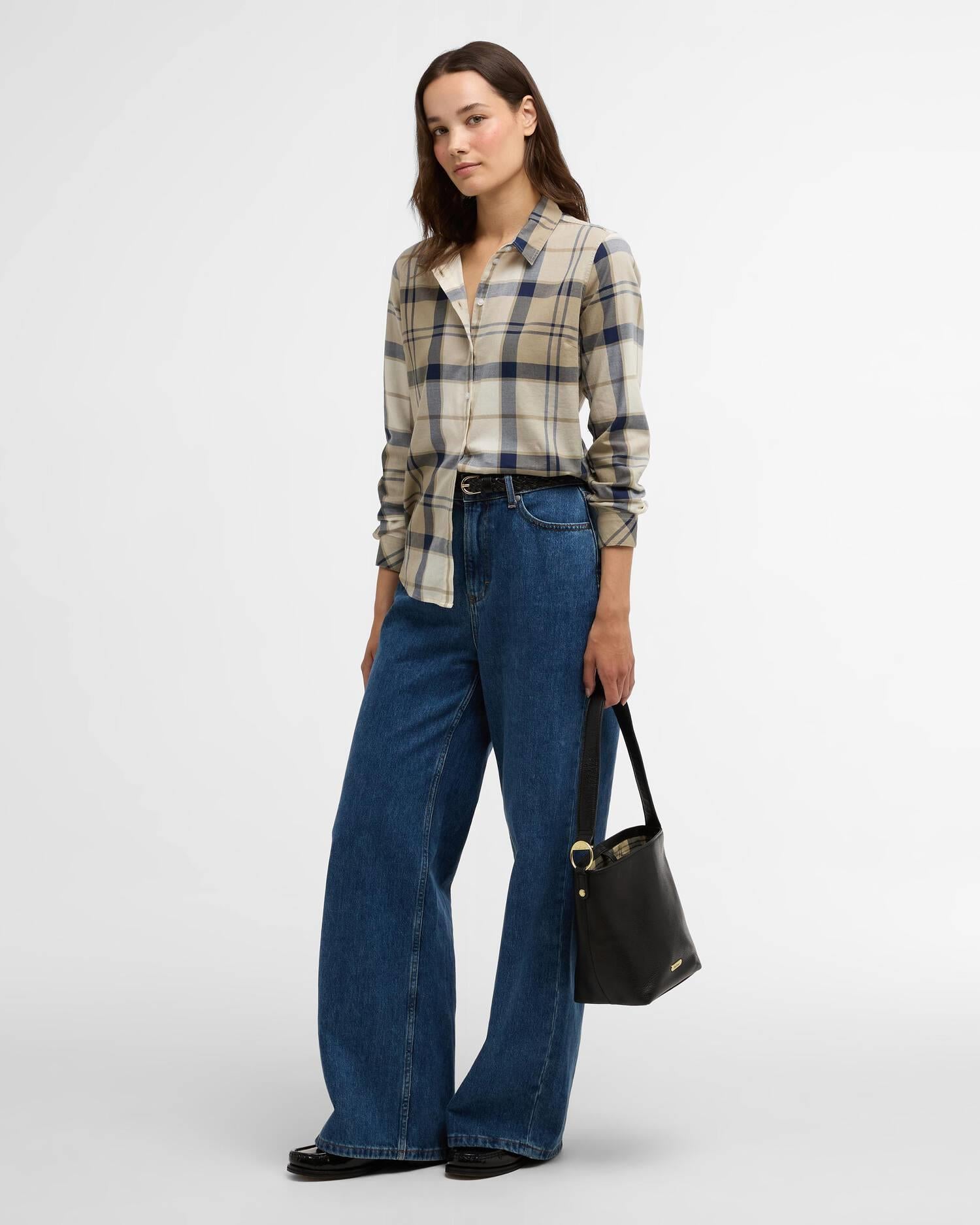 Bredon Check Navy