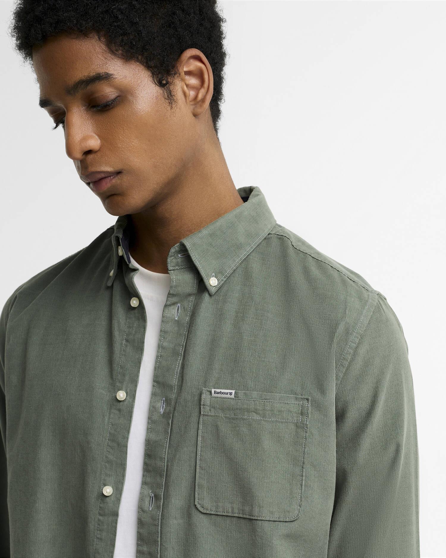 Ramsey Cord Shirt - Green