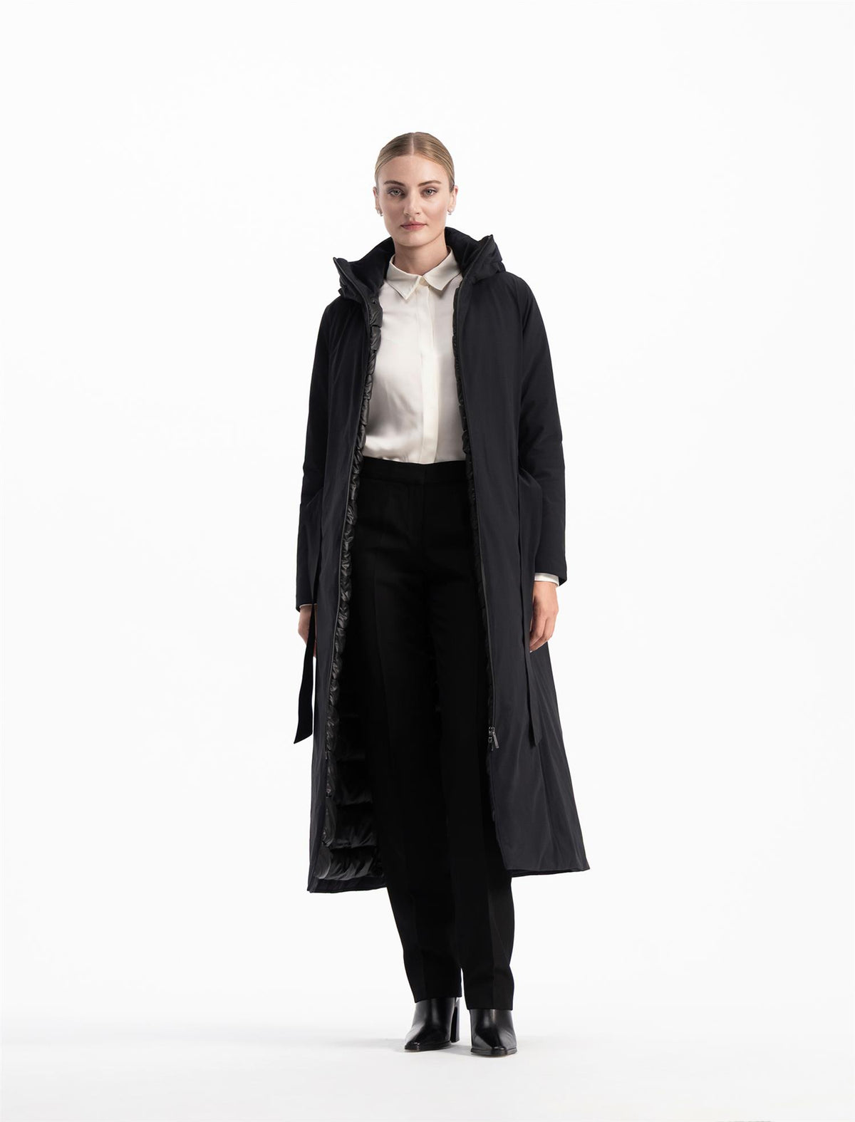 Valkyria Down Coat - Black